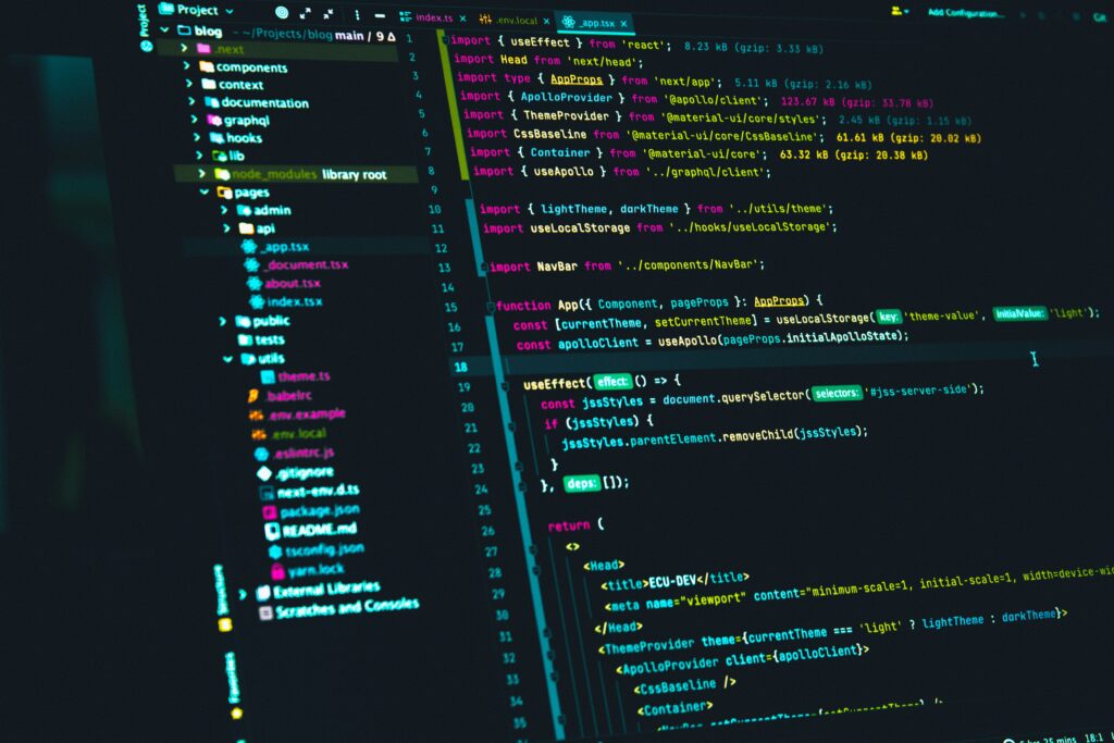 développement application métier